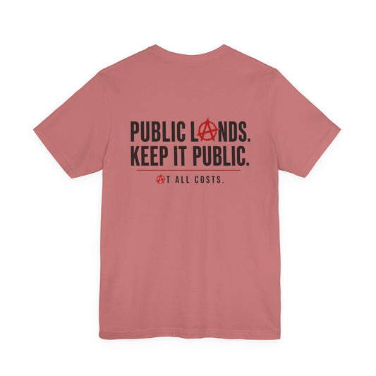 PARX OUTDOORS "Public Lands. Keep It Public." Graphic Tee (All Costs)
