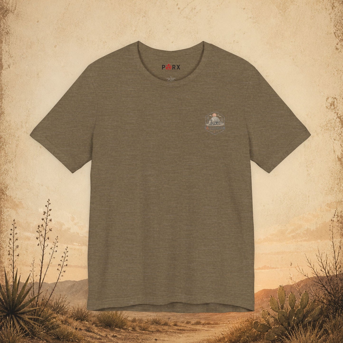 Public Lands Armadillo Tee — "No Greater Issue" Graphic T‑Shirt
