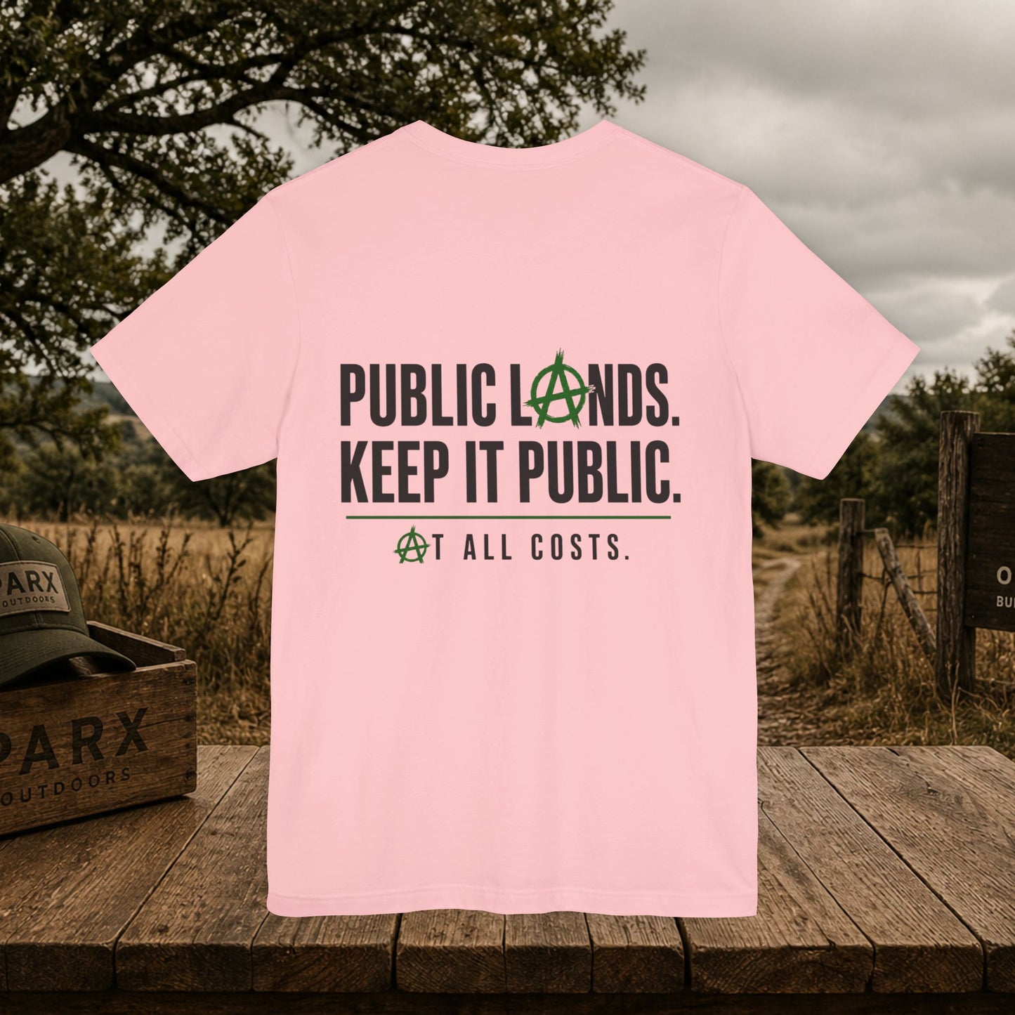 PARX OUTDOORS "Public Lands. Keep It Public." Graphic Tee (All Costs)