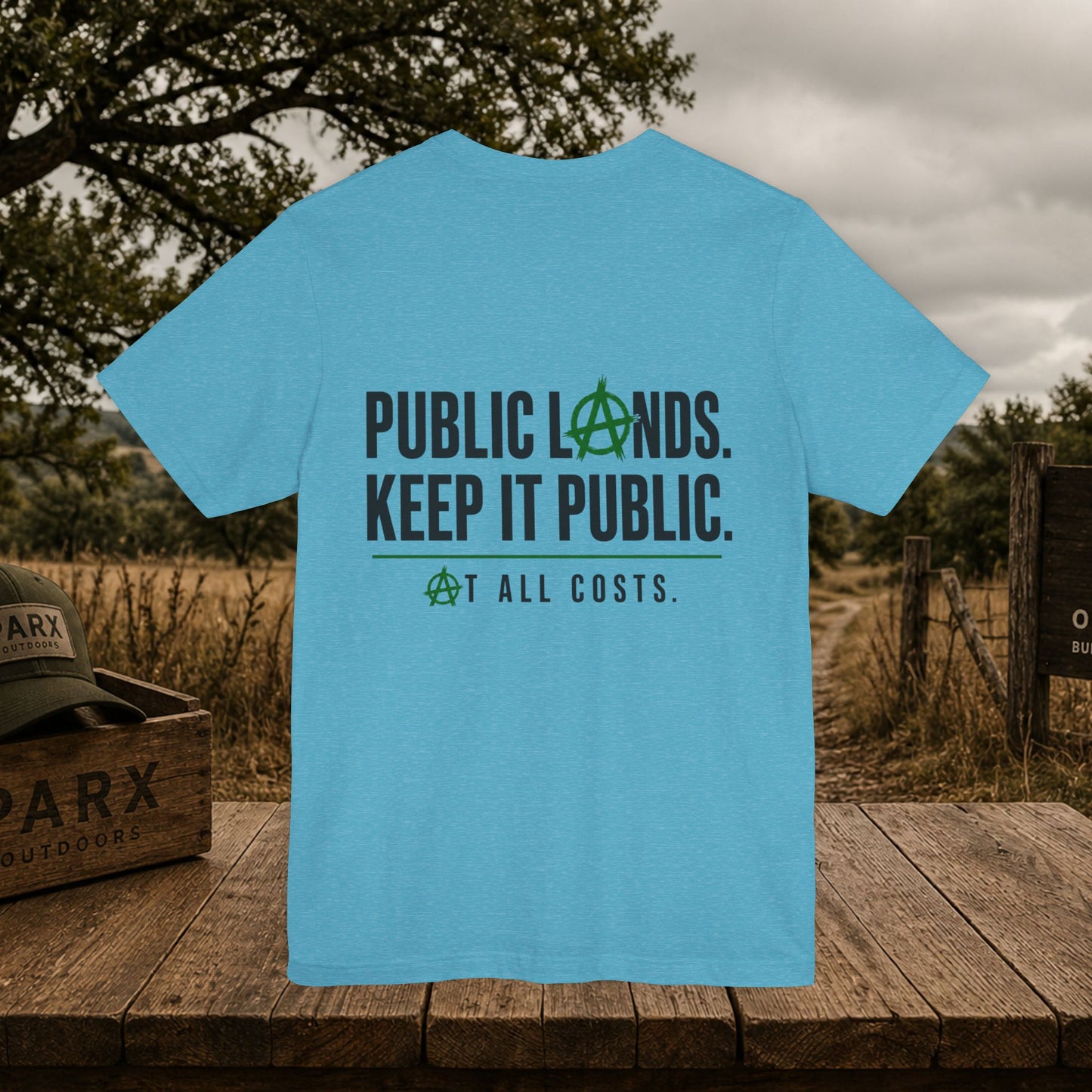 PARX OUTDOORS "Public Lands. Keep It Public." Graphic Tee (All Costs)