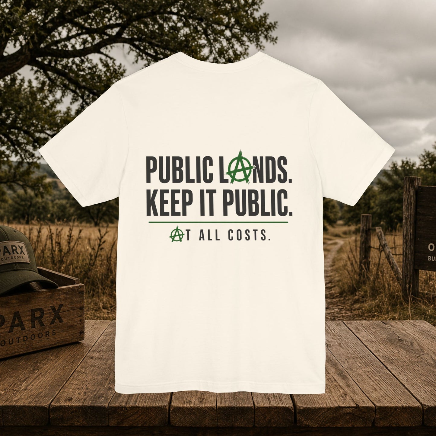 PARX OUTDOORS "Public Lands. Keep It Public." Graphic Tee (All Costs)
