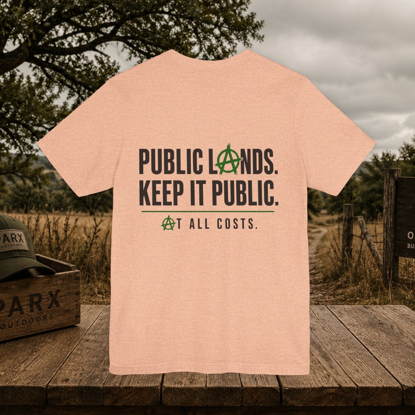 PARX OUTDOORS "Public Lands. Keep It Public." Graphic Tee (All Costs)