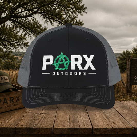 Parks Anarchy Snapback Trucker Cap — Urban Punk Mesh Back Hat