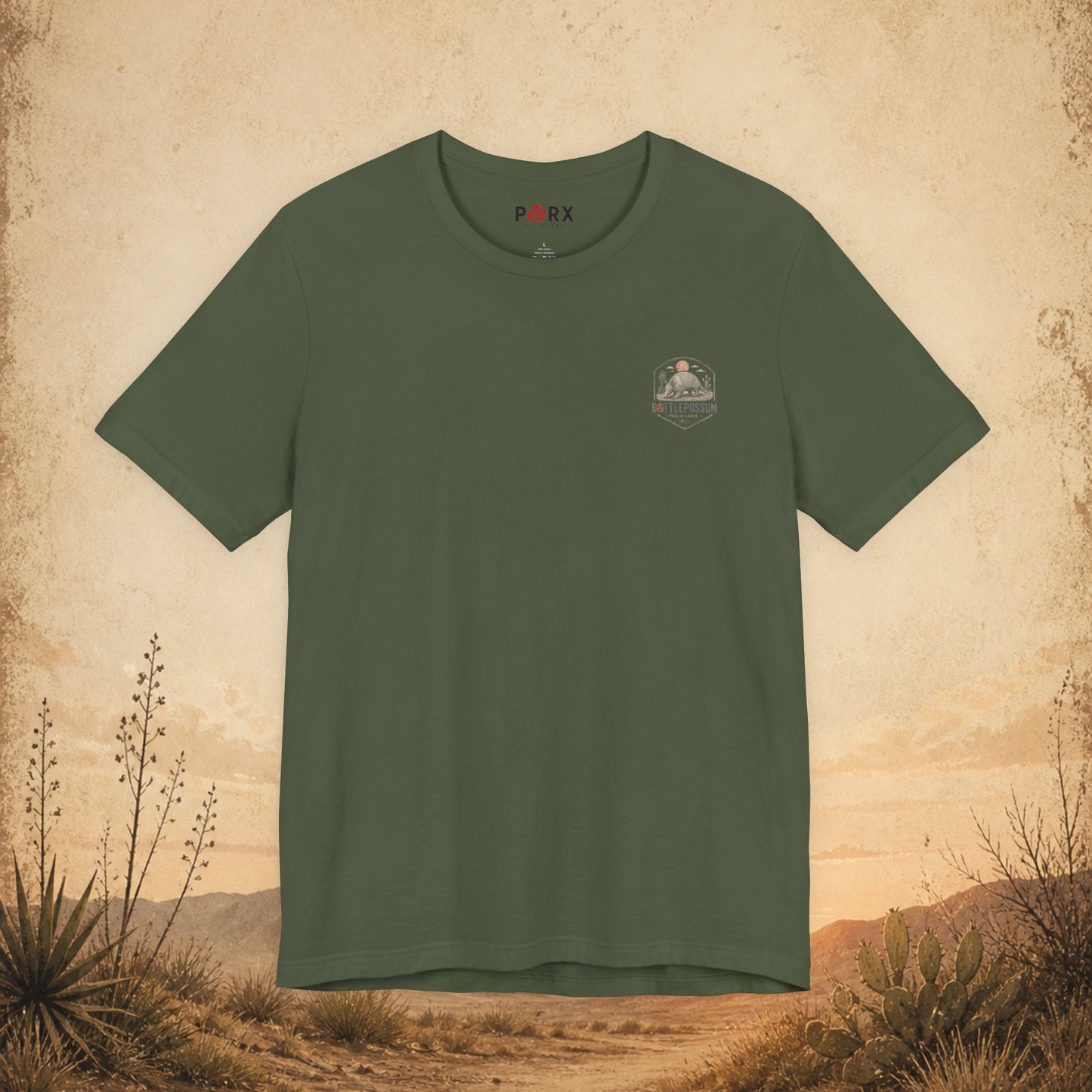 Public Lands Armadillo Tee — "Dig In" Graphic T‑Shirt