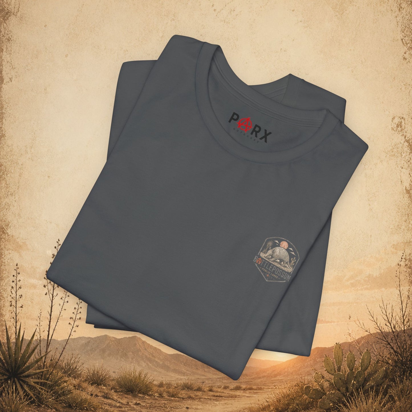 Public Lands Armadillo Tee — "No Greater Issue" Graphic T‑Shirt