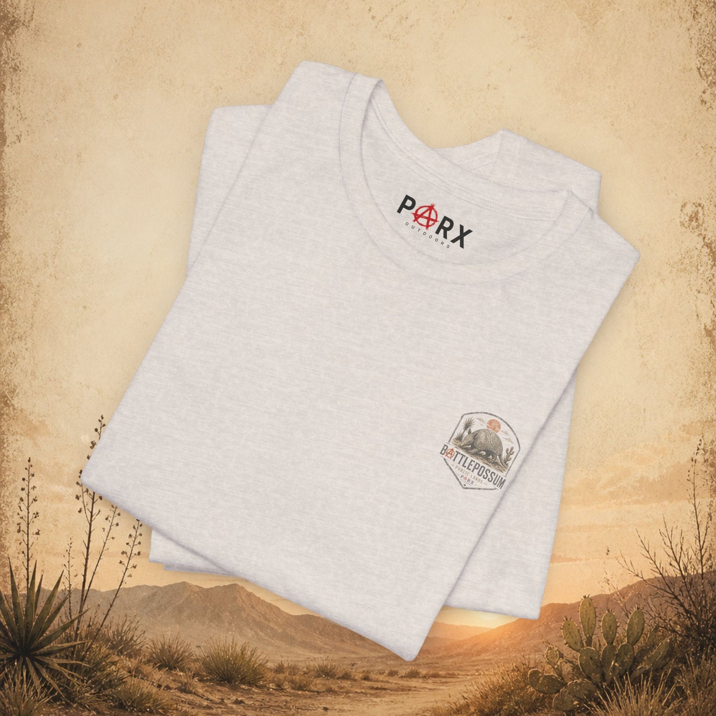 Public Lands Armadillo Tee — "Dig In" Graphic T‑Shirt
