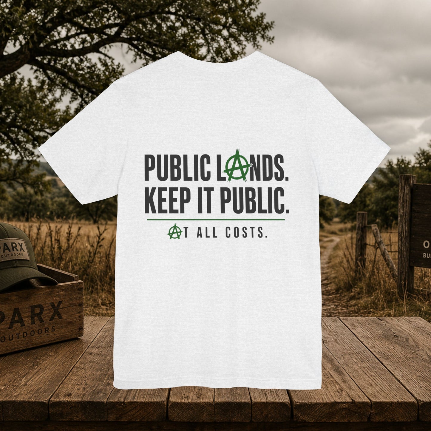 PARX OUTDOORS "Public Lands. Keep It Public." Graphic Tee (All Costs)