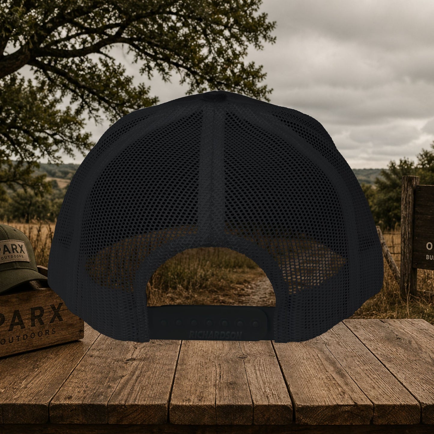 Parks Anarchy Snapback Trucker Cap — Urban Punk Mesh Back Hat