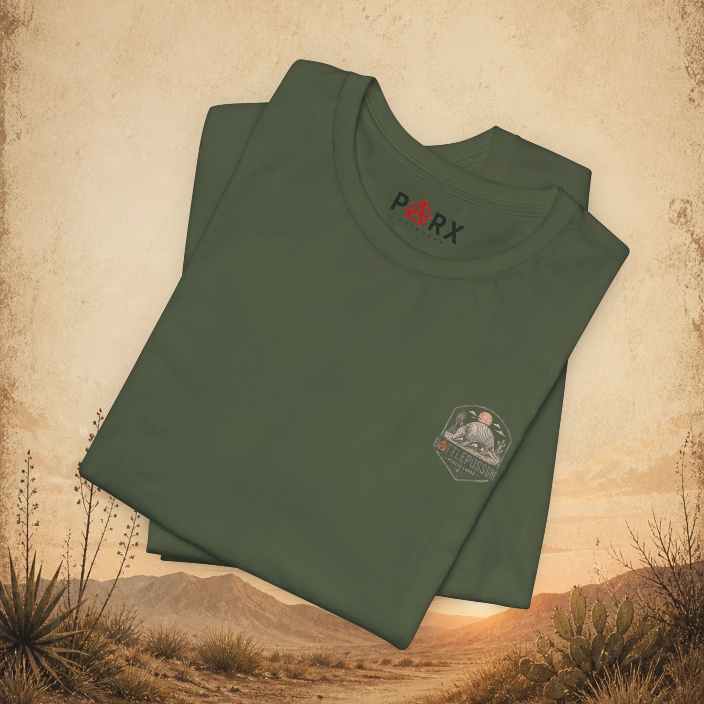 Public Lands Armadillo Tee — "SIgnature Logo" Graphic T‑Shirt