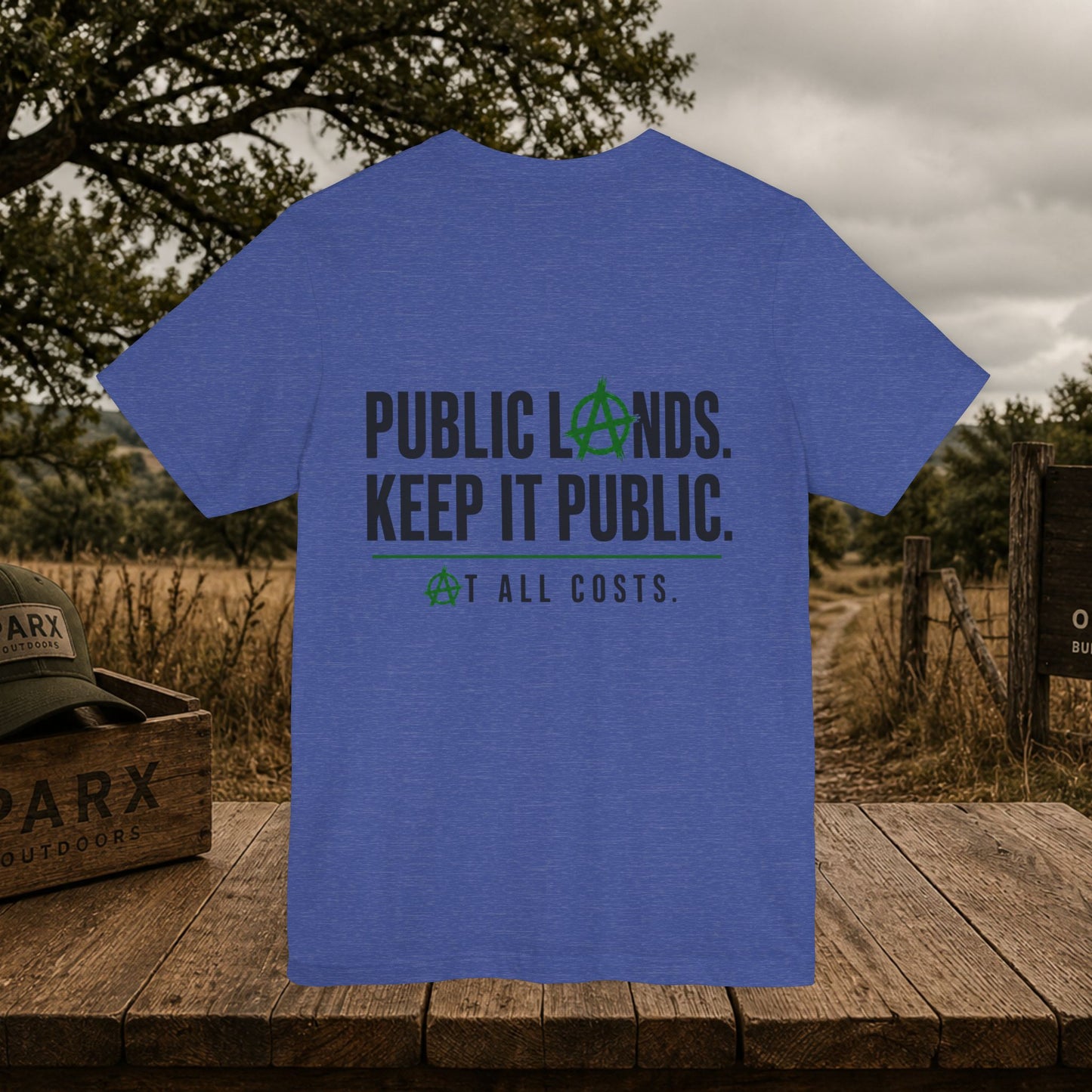PARX OUTDOORS "Public Lands. Keep It Public." Graphic Tee (All Costs)