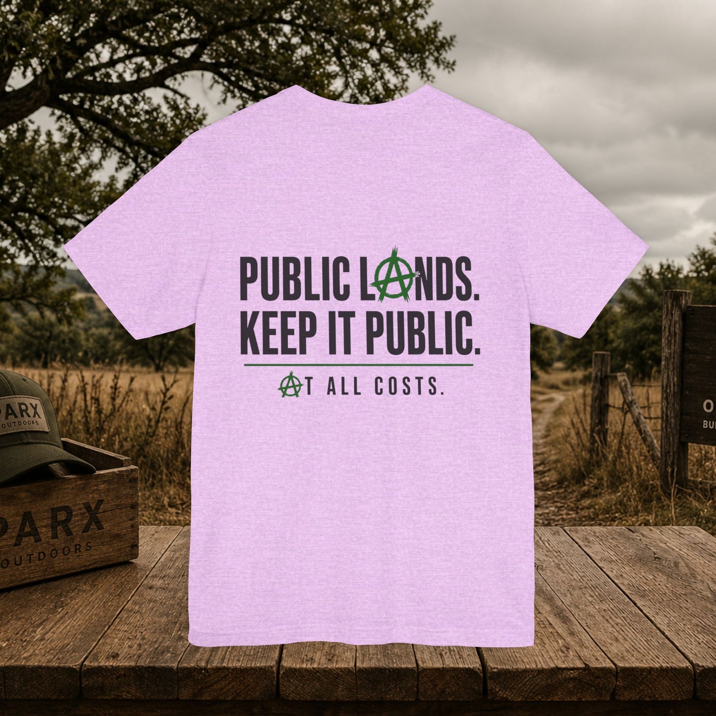 PARX OUTDOORS "Public Lands. Keep It Public." Graphic Tee (All Costs)