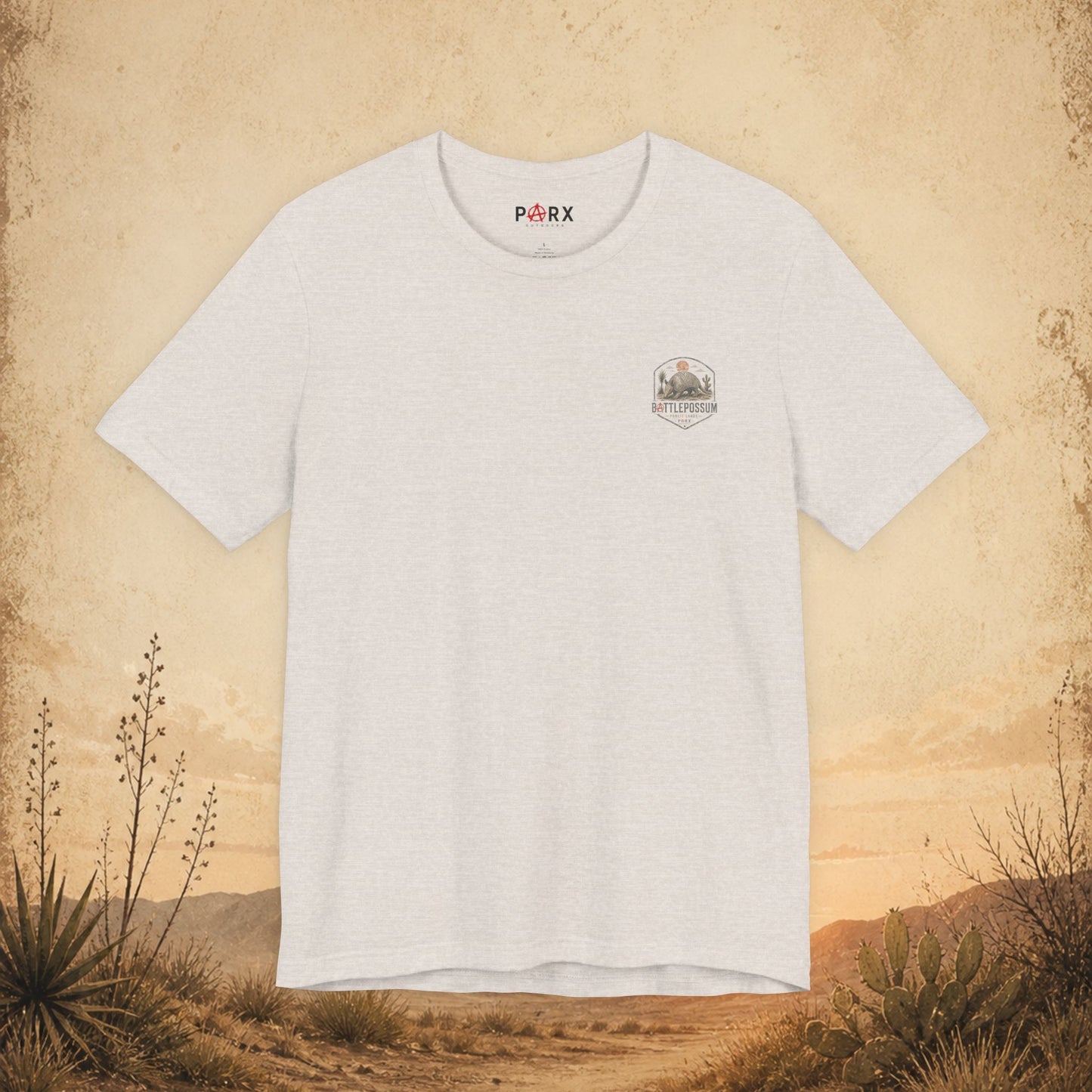 Public Lands Armadillo Tee — "This Land Has Teeth" Graphic T‑Shirt