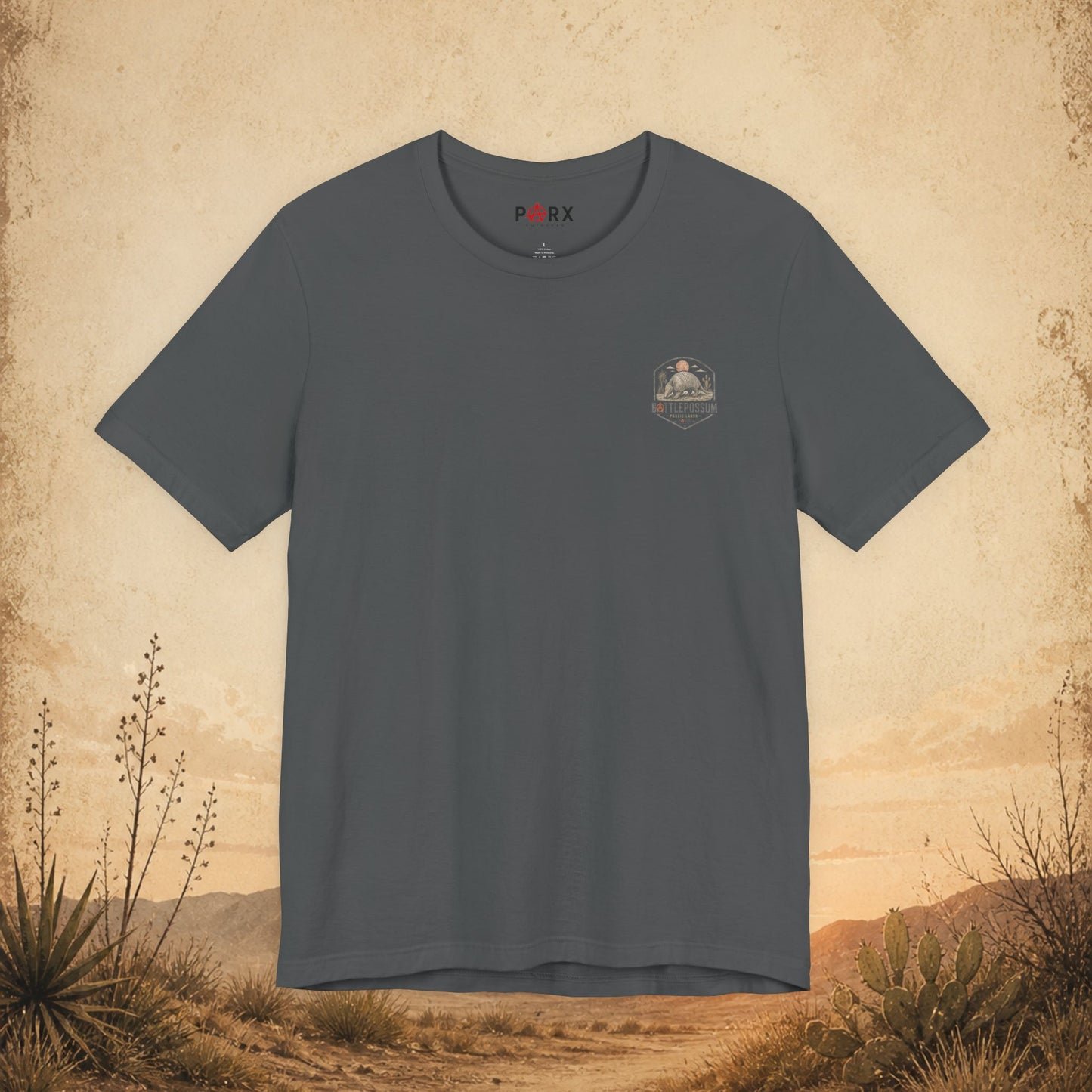 Public Lands Armadillo Tee — "Dig In" Graphic T‑Shirt