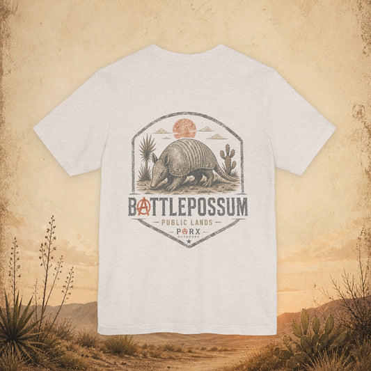 Public Lands Armadillo Tee — "SIgnature Logo" Graphic T‑Shirt